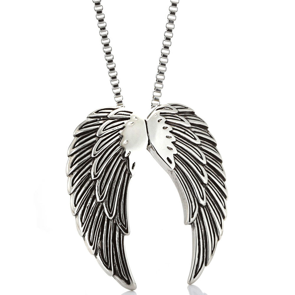 Angel Wing Feather Pendant