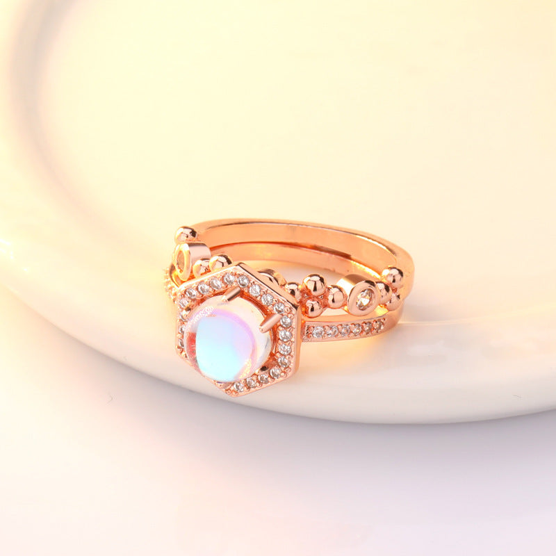 Moonstone Women Ring