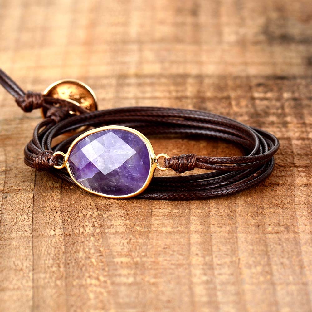 Amethyst Women Bracelet