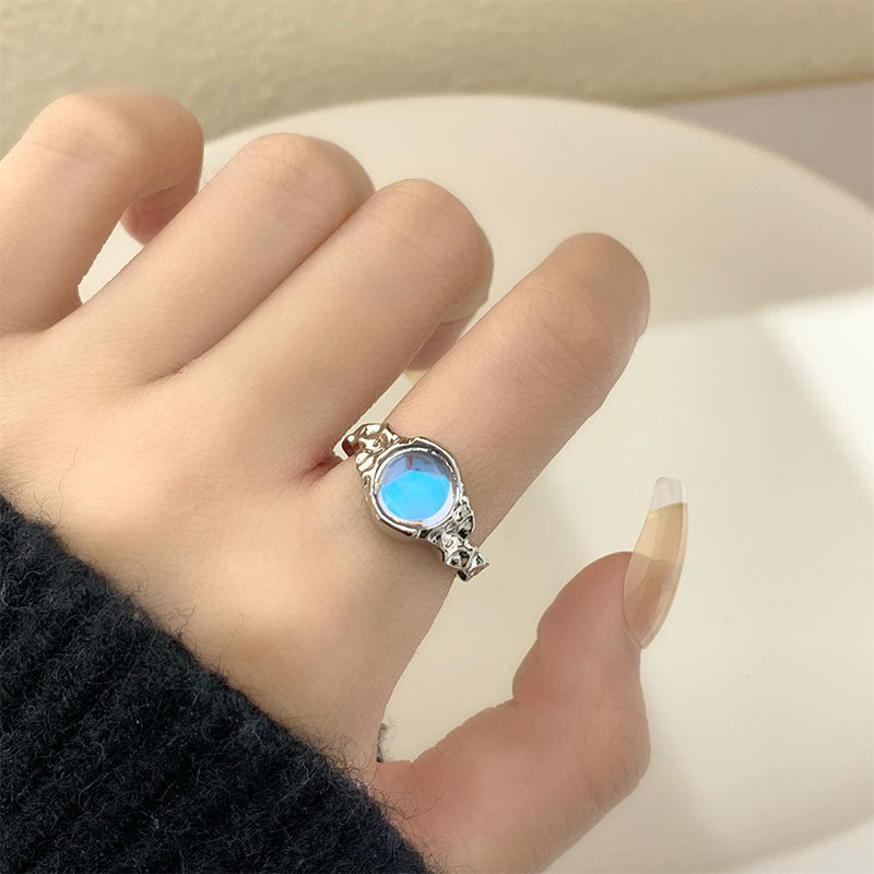 Women's Special-interest Design Moonstone Ring