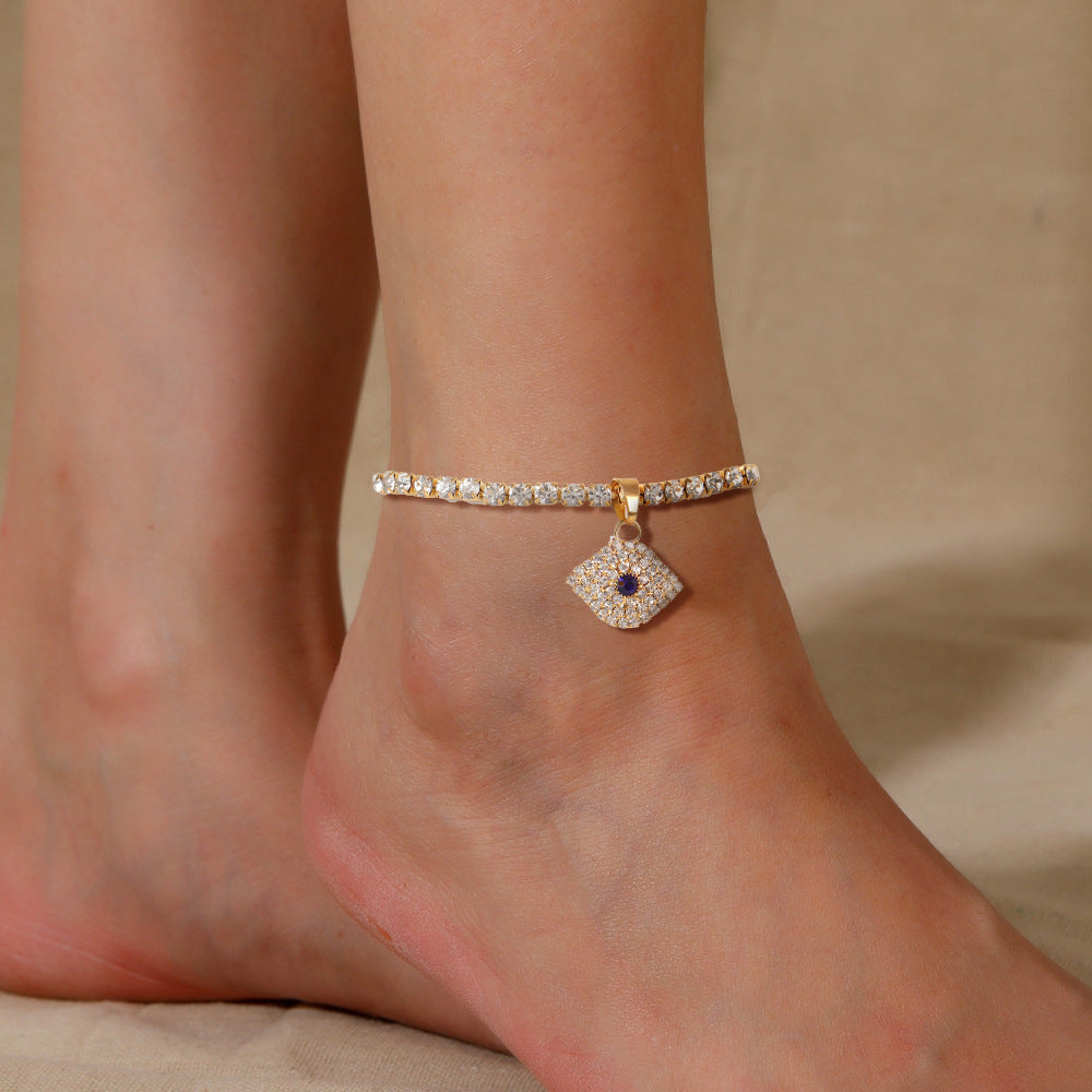 Lady Demon Eye Pendant Aanklet