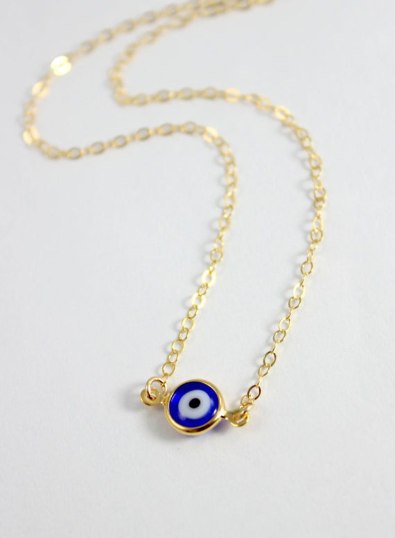 Foreign Trade Jewelry Fashion Simple Evil Eye Necklace