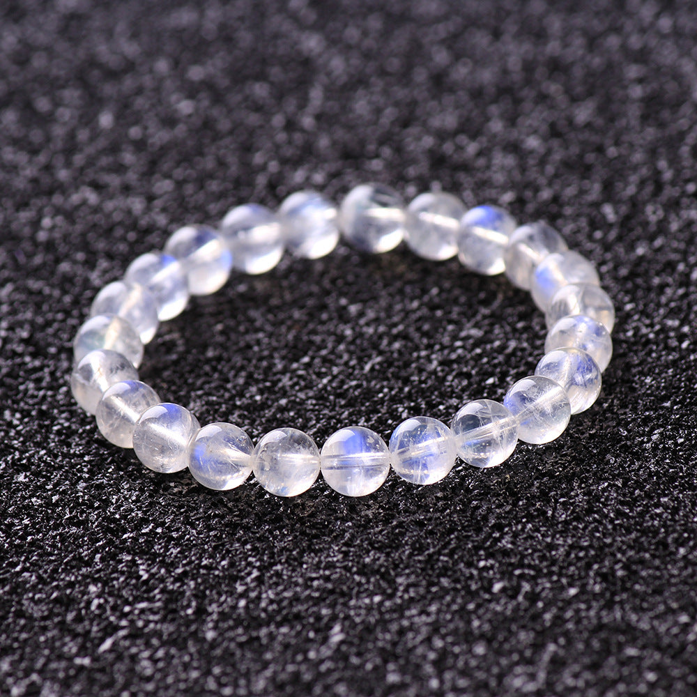 Natural Blue Moonstone Women Bracelet