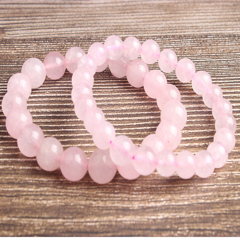 Fashion Jewelry Rose Quartz Women Bracelet