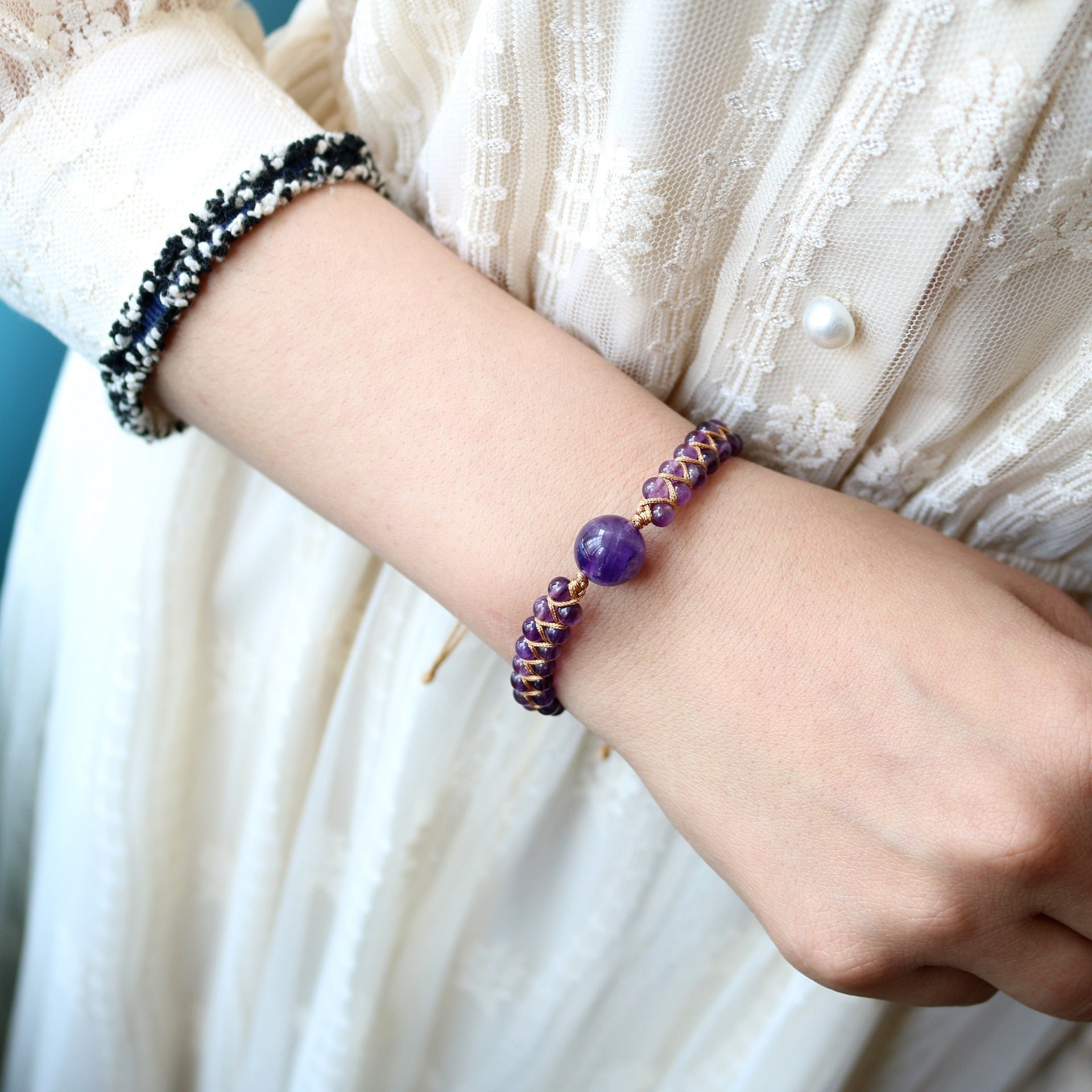 Amethyst Women Bracelet