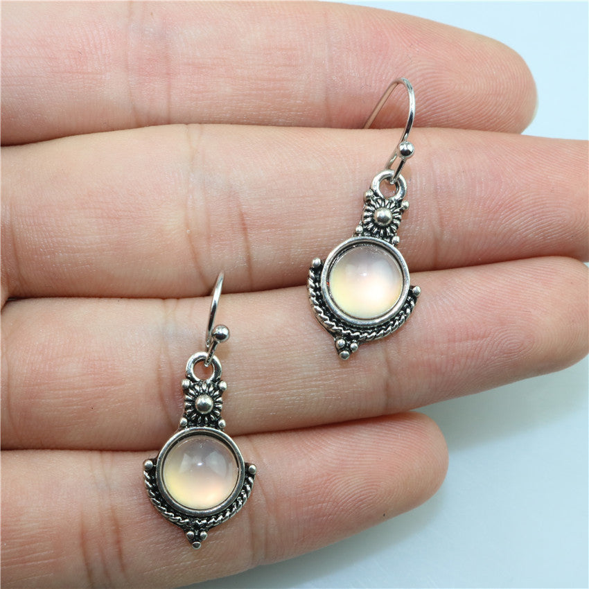 Moonstone Vintage Women Earrings