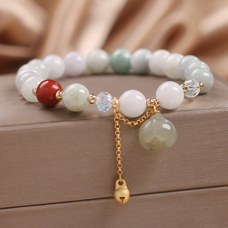 Ethnic Style Natural Agate Bead Women Bracelet