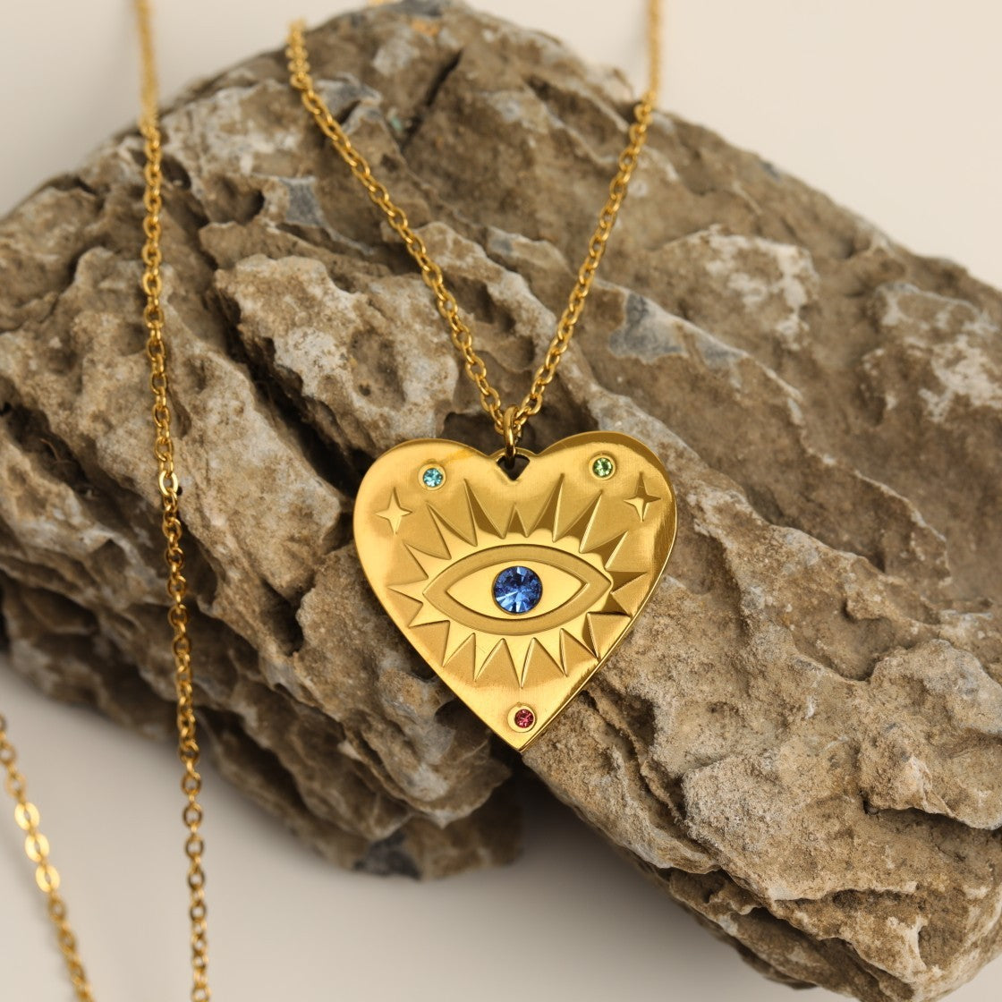 Necklace Jewelry Niche EYE OF PROVIDENCE Design Men And Women