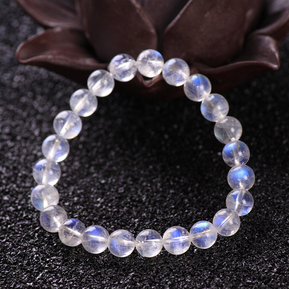 Natural Blue Moonstone Women Bracelet