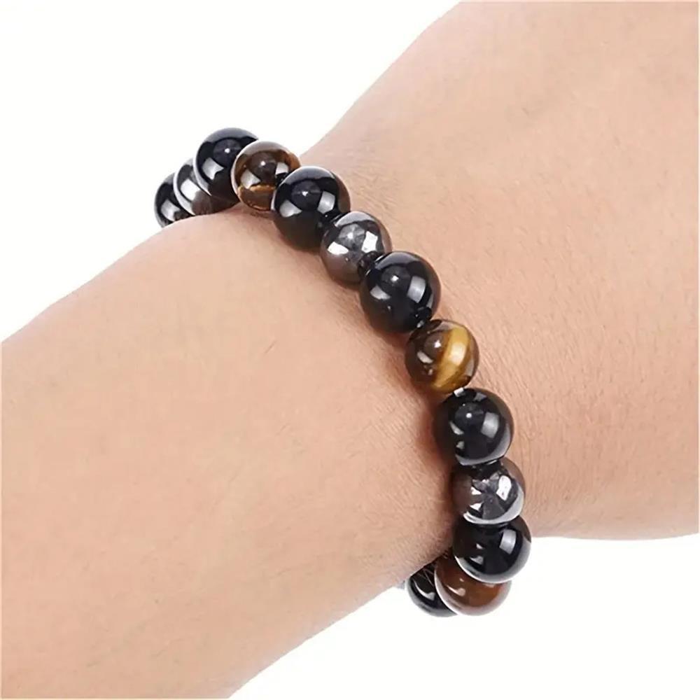 Same Unisex Style Couple Tigereye Protection women men Bracelet