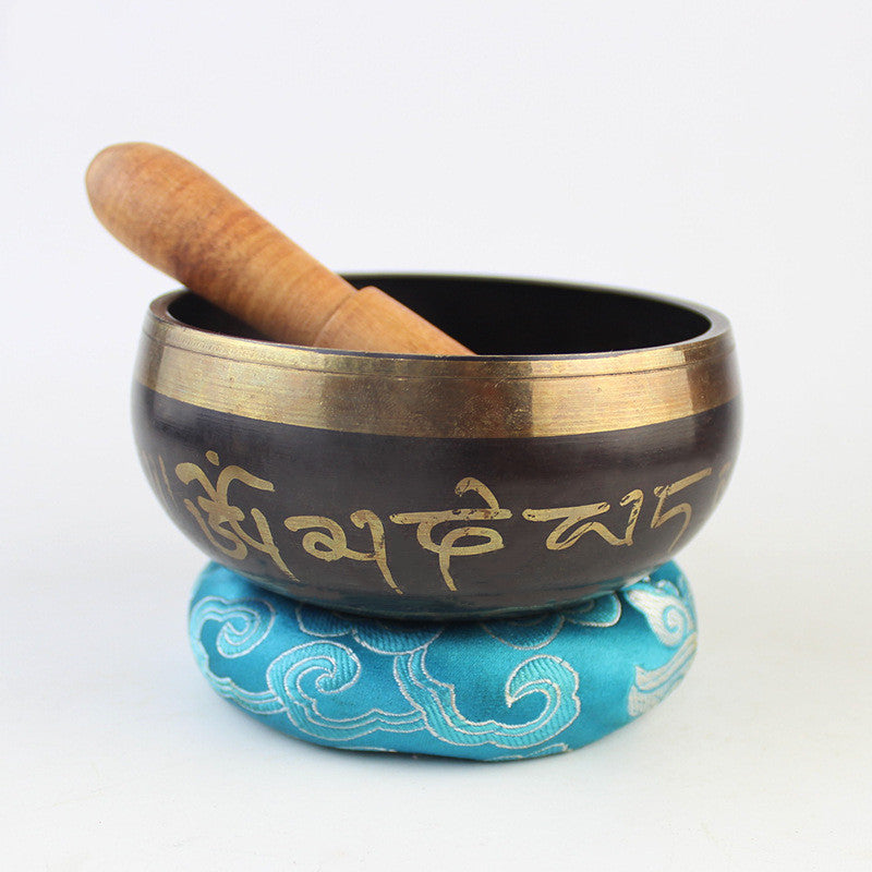 Buddha Yinbo Nibo Singing Bowl Yoga Meditation Chanting Meditation Sound Therapy Bowl Home Decor