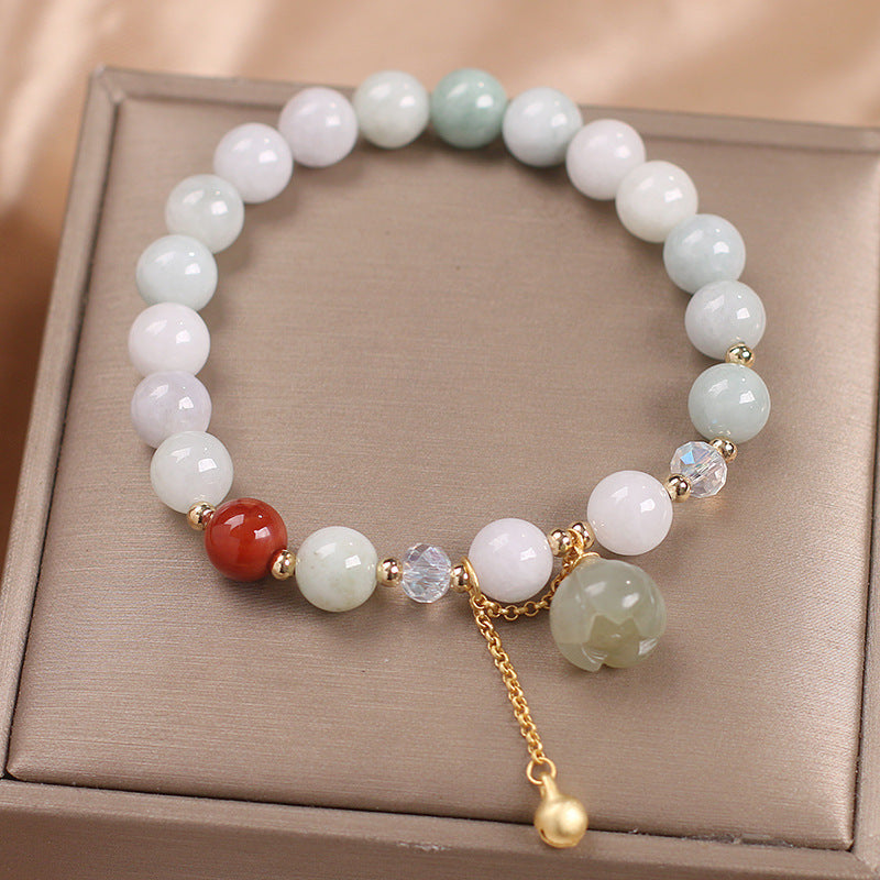 Ethnic Style Natural Agate Bead Women Bracelet