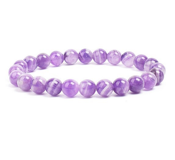 Unisex 8mm Yoga DIY Agate Beads Bracelet